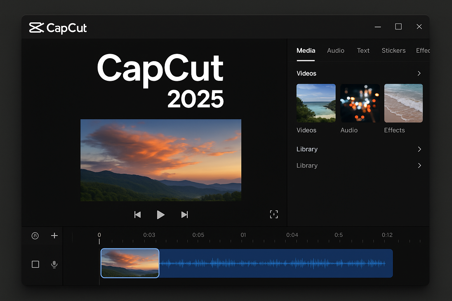 CapCut PC Full 2025
