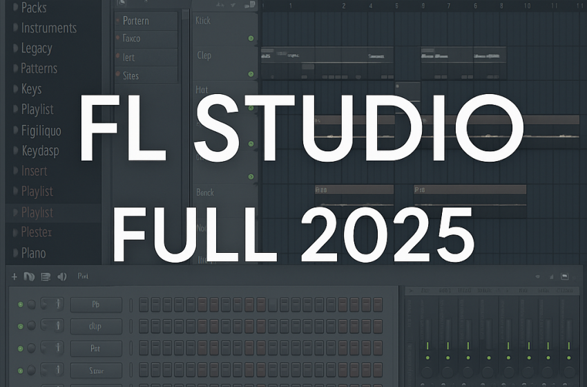  FL Studio Full 2025 – Phần mềm sản xuất âm nhạc đỉnh cao